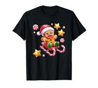 Bonbon de Noël en Pain d'épice en Forme de traîneau T-Shirt