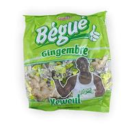 Bonbon Gingembre 100 pcs Bégué sucrerie ginger candy Sénégal Afrique