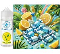 Bonbon glacé à la menthe citron arôme concentré - Vegan - Sasami - 10 ml