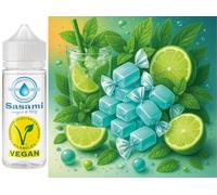 Bonbon glacé à la menthe mojito arôme concentré - Vegan - Sasami - 100 ml