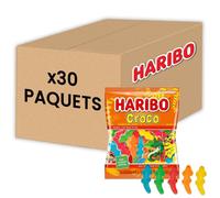 Bonbon Haribo Croco 120 gr - Carton Maxi Lot de 30 paquets