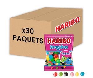 Bonbon Haribo Dragibus Original 120 gr - Carton Maxi Lot de 30 paquets