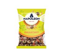 Bonbon Napoleon | Noir Et Blanc | Napoleon Bonbon | Bonbon Hollandais | 12 Pack | 1800 Gramme Total