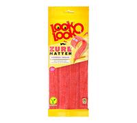 Bonbon Sour Fraise | Look-O-Look | Sour Mats Saveur De Fraise 20 Pièces | Poids total 125 grammes