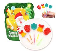 Bonbon Sucres d'orge De Noel,Bonbons De NoëL,Bonbons Du PèRe NoëL,Sucette Avec BâTonnet Lumineux,Candy Cane Sucre,Pour Festival Anniversaire FêTe