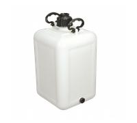 Bonbonne 20 L + bouchon vidange - blanc