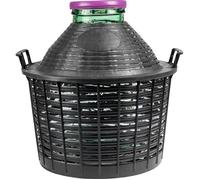 Bonbonne à col Large 20L - Bonbonne en Verre | Dame-Jeanne en Verre | Seau Fermentation