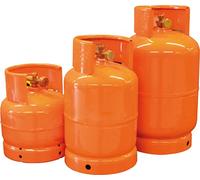 Bonbonne de gaz rechargeable 2 kg vide avec robinet papillon