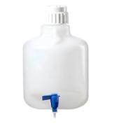 Bonbonne en polypropylène autoclavable Nalgene® avec robinet, 10 L