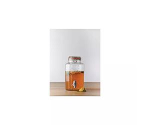 Bonbonne en verre avec robinet jus punch rhum arrangé KILNER 5 L