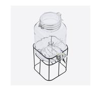 Bonbonne en verre sur support avec robinet jus punch rhum arrangé Point Virgule 3.5 L
