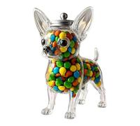 Bonbonnière Chihuahua, Jolies Boîtes Hermétiques Nourriture Chien Avec Couvercle, Support Rangement Réutilisable Cuisine Chihuahua, Pot À Biscuits Sucre Chiots, Pour Décoration D'intérieur