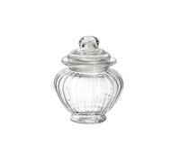 Bonbonnière en Verre Arrondi Transparent Ø10cm H12cm