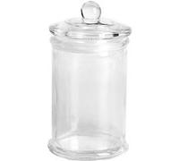 bonbonnière verre avec couvercle 6 x 11.7 cm - chaks 1256 Transparent G