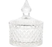 bonbonnière verre style impérial 11x8cm - générique 4870 Transparent G