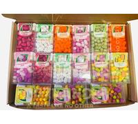 Bonbons 18 g Pick and Mix - (Paquet de 14) Choisissez n'importe quelle saveur, différentes saveurs | Menthes fraîches, citron vert et orange et beaucoup d'autres « Une bouchée de bonheur » pour toutes