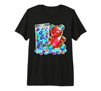 Bonbons à mâcher en Forme d'ours en gélatine Rouge T-Shirt Haut de Gamme