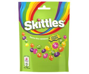 Bonbons à mâcher Skittles Crazy Sours 152g
