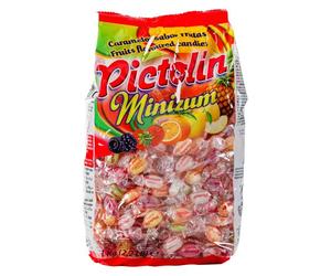 Bonbons acidulés Pictolin minizum - Sachet de 1 kg