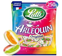 Bonbons arlequin original LUTTI - Le sachet de 250G Lot De 4 - Par Lot