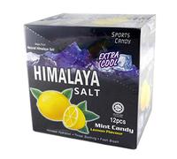 Bonbons au sel de l'Himalaya Big Foot/Saveur de menthe citronnée/Paquet de 12