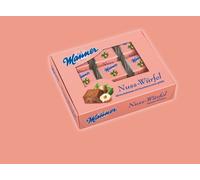 Bonbons aux noisettes Manner Nuss-Würfel en forme de cube 115g