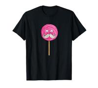 Bonbons Cool avec Moustache Barbe pour Les Amateurs de sucettes T-Shirt