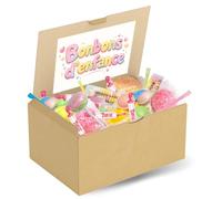 Bonbons d’Enfance - Assortiment Rétro de 100 bonbons individuels