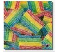 Bonbons gélifiés acidulés - HARIBO - Miami Pik - Sachet 120 g - 4 saveurs fruitées - Recette végétarienne