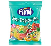 Bonbons gélifiés acidulés tropicaux, paquet de 12 (90 g).