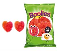 Bonbons gélifiés en forme de cœur à la pêche, paquet de 4 (250 unités)