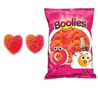 Bonbons gélifiés en forme de cœur à la pêche, paquet de 6 (1 kg)