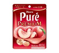 Bonbons Gélifiés Premium à la Pêche Kanro Pure 54 g