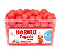 Bonbons gélifiés Tagada Maxi - HARIBO - Boîte de 210 bonbons - 1,06 kg - Tagada Maxi original