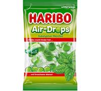 Bonbons Haribo air-drops eucalyptus menthol sachet de 100 g
