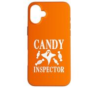 Bonbons Inspecteur Fantôme Halloween Coque pour iPhone 16 Plus
