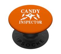 Bonbons Inspecteur Fantôme Halloween PopSockets PopGrip Adhésif