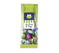 Bonbons "Les fruits du verger" fourrés aux fruits - colorants naturels - assortiment en sachet de 100 g