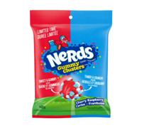 Bonbons NERDS Gummy Cluster NFL - Cerise Framboise 113g
