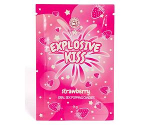 Bonbons pétillants spécial sexe oral goût fraise