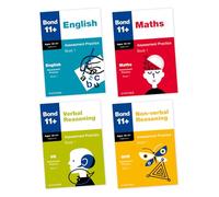 Bond 11+ Assessment Practice Bundle for Age 10-11+ (Book 1) | For GL Assessment 2026 & other 11 plus exams | 56 Practice Papers across English, Maths, Verbal Reasoning & Non-verbal Reasoning
