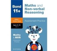 Bond 11+ Cem Maths & Non-Verbal Reasoning Assessment Practice 9-10 Years (For Cambridge Select Insight)