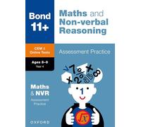 Bond 11+ CEM Maths & Non-verbal Reasoning Assessment Papers 8-9 Years (for Cambridge Select Insight)
