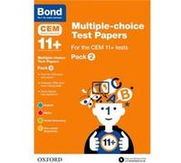 Bond 11+: Multiple-Choice Test Papers For The Cem 11+ Tests Pack 2 (Paperback) Michellejoy Hughes, Bond (Auteur)