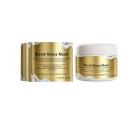 Bond Gloss Mask,with Hydrolyzed Keratin & Hyaluronic Acid, Naturel Deep Repair Hair Mask,Helps Support Stronger,Gloss Deep Hydration for Dry,Smoother & Shinier Looking Hair, for Dry,Damaged Hair