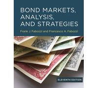 Bond Markets, Analysis, and Strategies - Frank J. Fabozzi - The MIT Press - ebook (ePub) - Livre
