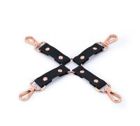 Bondage Couture Hog Tie Black Sparkling Tip Vibrator Verona Black Taille Unique