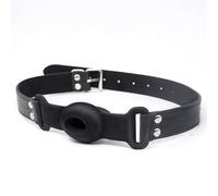 Bondage Masters Bâillon-boule en silicone, bâillon buccal baveur de qualité respirante BDSM