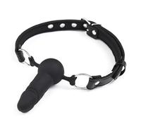 Bondage Masters Bâillon pénien, bâillon buccal en silicone, contention et bondage