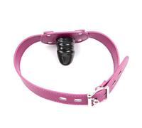 Bondage Masters Bâillon pour pénis, bâillon pour la bouche, pénis réaliste, verrouillable